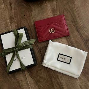 Gucci credit card holder